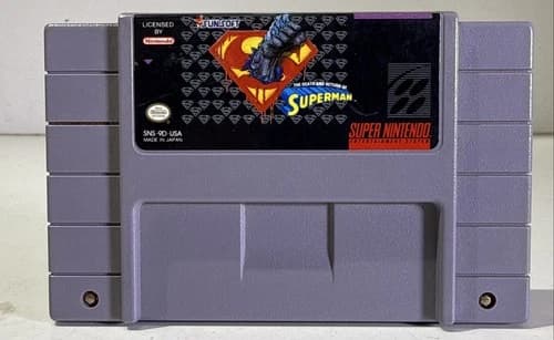 The Death and Return of Superman for Super Nintendo