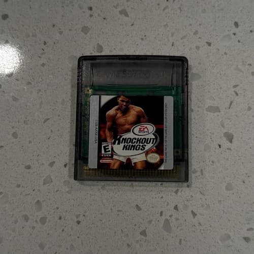 Knockout Kings Nintendo Game Boy Color 1999 GBC Fighting Muhammad Ali Boxing