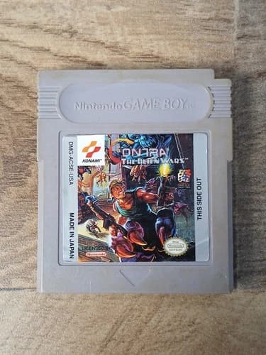 Contra: The Alien Wars (Nintendo Game Boy, 1989) Game Only - Tested