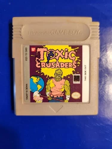 Nintendo Game Boy Toxic Crusaders Game, Tested/working