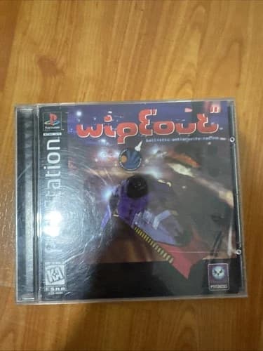 Wipeout Ballistic Antigravity Racing PS1 Complete CIB