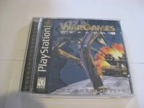 WarGames Defcon 1 - PlayStation 1, PS1, PSX