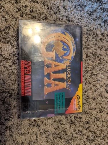 Illusion of Gaia (Super Nintendo Entertainment System, 1994) CIB