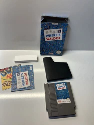 Where's Waldo (Nintendo NES) Cib Complete