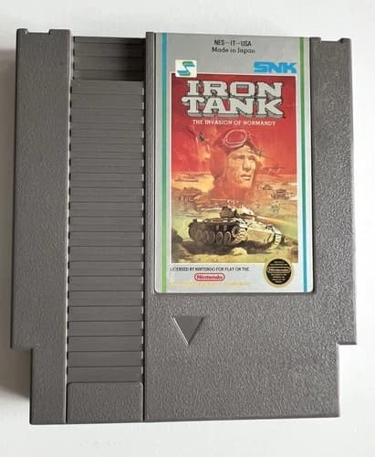 Iron Tank (Nintendo Entertainment System, 1988) - Authentic & Tested - Cart Only
