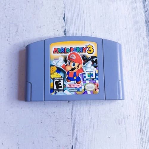 Mario Party 3 Nintendo 64 N64 Authentic Tested And Working Cartridge Only