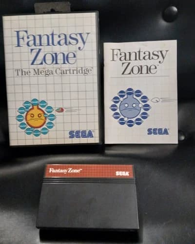 Fantasy Zone Sega Master System SMS CIB Complete Tested 1986