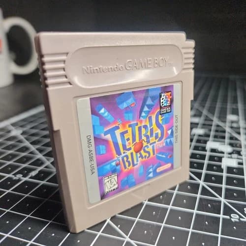Tetris Blast Nintendo Game Boy Cartridge Tested