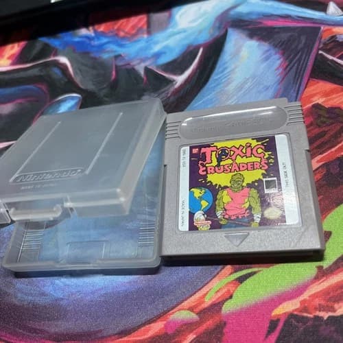 Toxic Crusaders TESTED & WORKING (Nintendo GameBoy)Authentic Game Cartridge Only