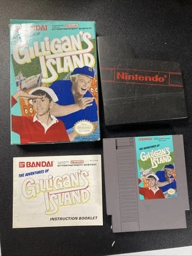 NES The Adventures of Gilligan’s Island 1990 CIB Tested