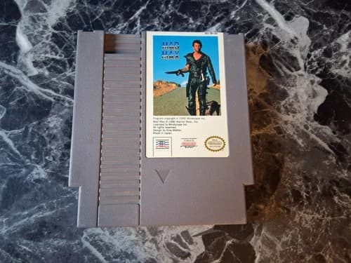 Mad Max Nintendo NES Authentic Tested Contacts Cleaned