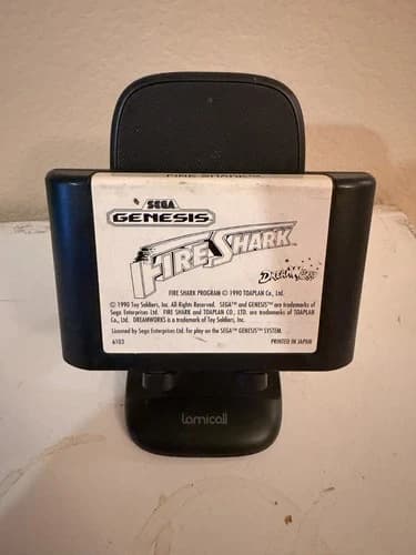 Fire Shark Sega Genesis Cart Only Tested and Working
