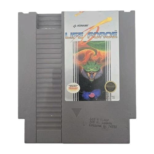 Konami Life Force Nintendo NES Game Cartridge - Actually Tested