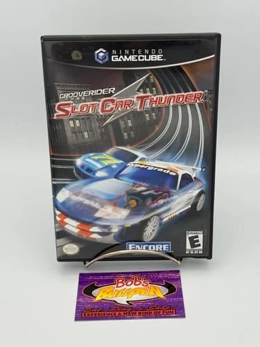 Grooverider Slot Car Thunder (Nintendo GameCube) CIB Complete, Working