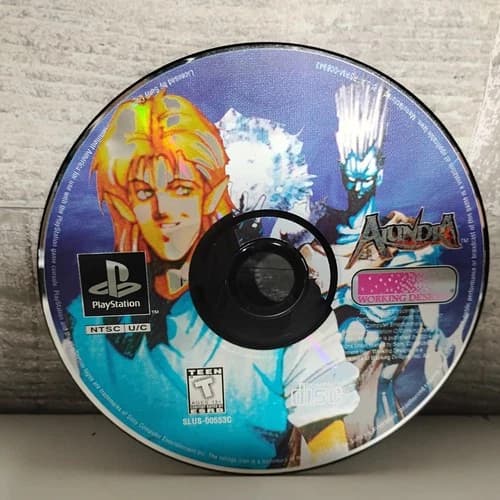 Playstation - ALUNDRA * DISC ONLY * Sony PS1 One Vintage 1997 Working Designs