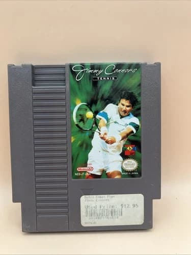 Nintendo NES RARE 1993 Jimmy Connors Tennis W/ Instruction