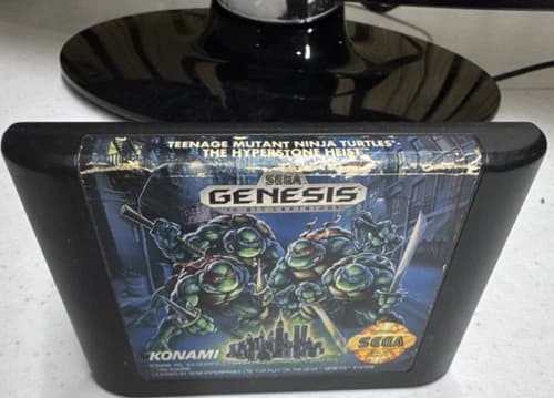 Konami TMNT: The Hyperstone Heist Sega Genesis Game Cartridge Only