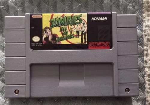 Zombies Ate My Neighbor SNES Tested & Works Authentic