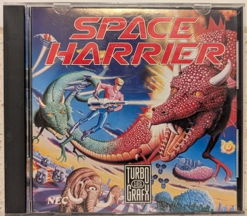 Space Harrier TurboGrafx-16 TG16 Complete HuCARD NEC