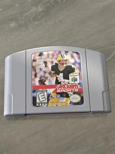 NFL Quarterback Club 2000 (Nintendo 64) N64 Authentic Tested