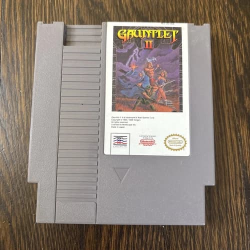 Gauntlet II 2 Nintendo Entertainment System (NES, 1990) Authentic