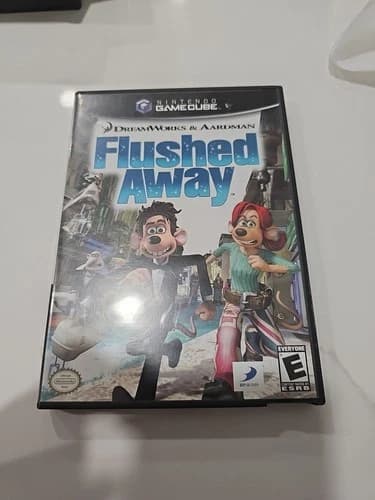 Flushed Away (Nintendo GameCube, 2006) CIB TESTED