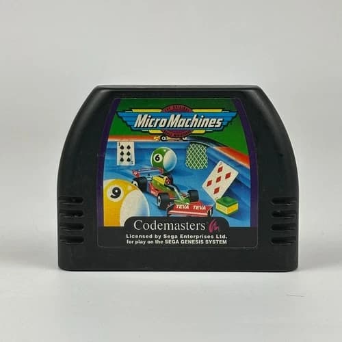 Micro Machines - Sega Genesis Game Only