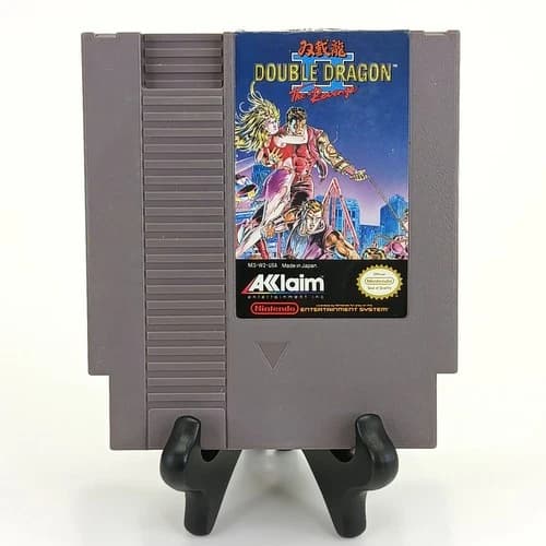 Double Dragon II The Revenge NES Game Cartridge (Nintendo, 1990) Tested *READ
