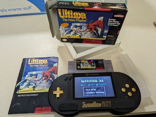 Ultima The False Prophet - SNES Complete Super Nintendo Game CIB