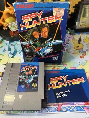Spy Hunter (Nintendo Entertainment System, 1987) NES CIB Complete
