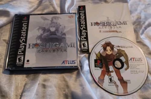 Hoshigami: Ruining Blue Earth (PlayStation 1 system) COMPLETE PS1 - PLAYED ONCE