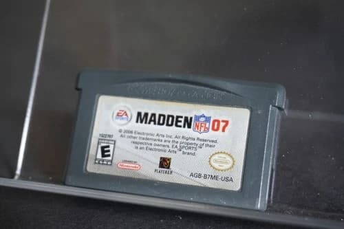 Madden 2007 | Game Boy Advance (GBA) | Cartridge Only | TESTED!
