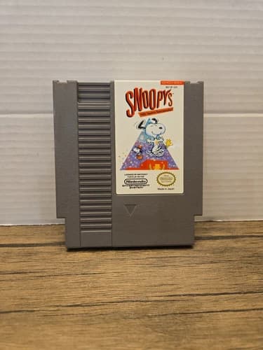 Snoopy's Silly Sports Spectacular Video Game NES Nintendo
