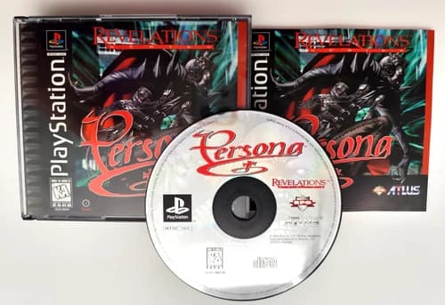 Revelations Series: Persona (Sony PlayStation 1 PS1, 1996) COMPLETE CIB +Reg. Cd
