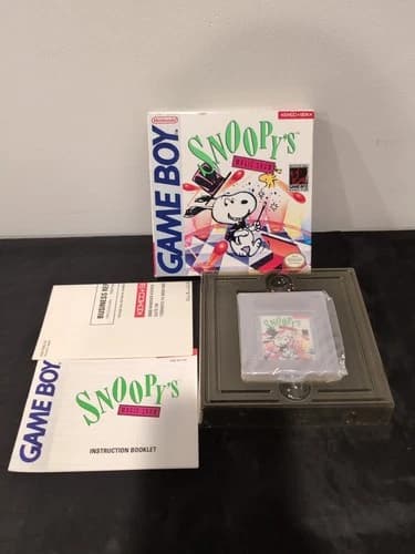 Snoopy's Magic Show Nintendo Game Boy Gameboy Complete CIB