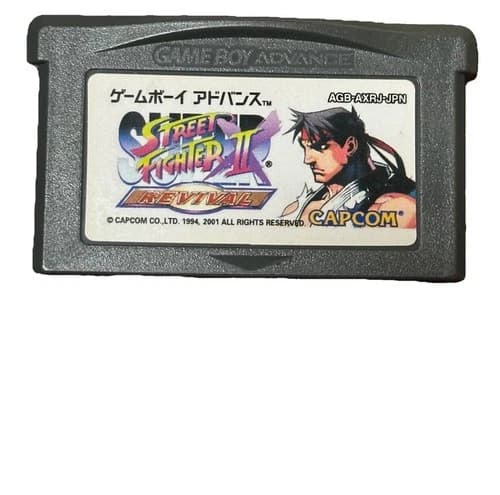 Super Street Fighter II X Turbo Revival Nintendo Game Boy Advance GBA US seller