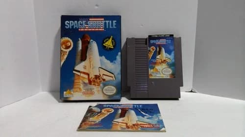 Space Shuttle Project Nintendo NES Entertainment System GAME MANUAL BOX ROUGH