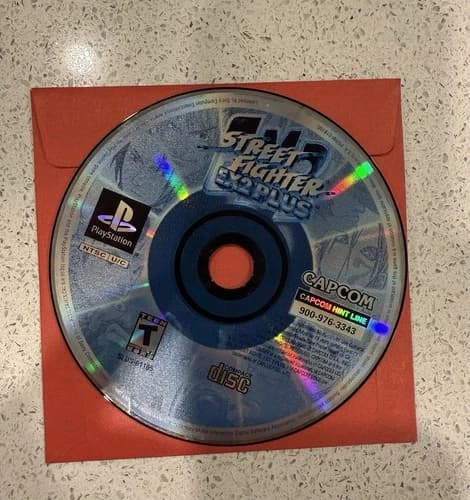 Street Fighter EX2 Plus (Sony PlayStation 1, 2000) DISC ONLY! TESTED!