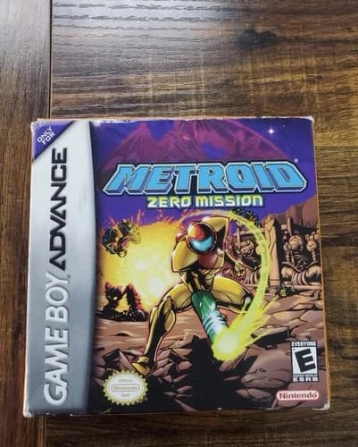 Metroid Zero Mission Nintendo Gameboy Advance CIB Used - Tested and Works Great