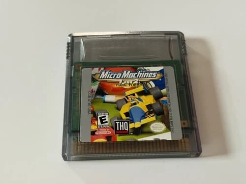 Nintendo Game Boy Color Micro Machines 1 and 2: Twin Turbo (1999) Cartridge