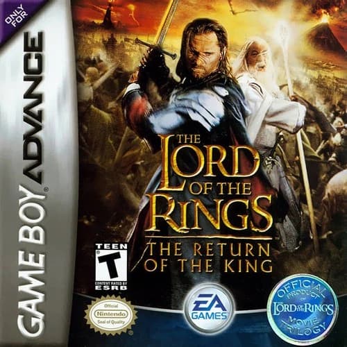 Lord Of The Rings Return Of King - Game Boy Advance Gba
