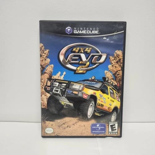 4x4 EVO 2 (Nintendo GameCube, 2002) Complete with Manual CIB - Fast shipping