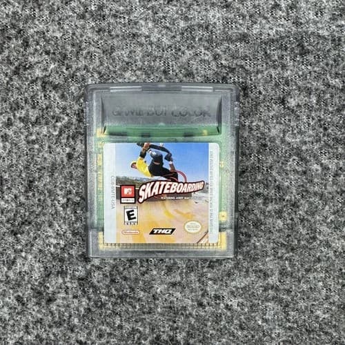 MTV Sports Skateboarding Gameboy Color (GBC) Authentic Game Tested & Working