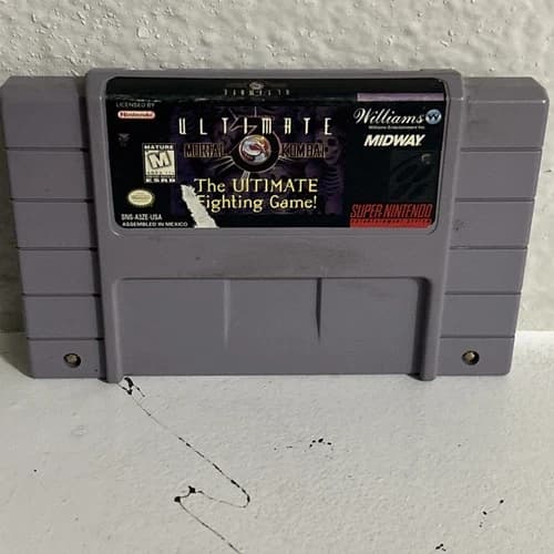 Ultimate Mortal Kombat 3 (Nintendo SNES) Authentic - Tested