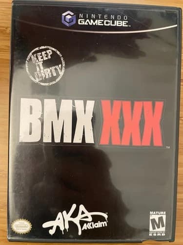 BMX XXX Nintendo GameCube Acclaim Extreme Sports Tested Working