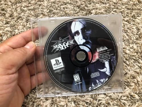 WCW Mayhem PS1 (Sony PlayStation 1, 1999) Disc Only TESTED