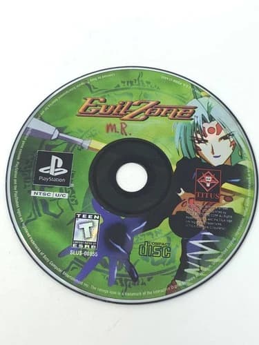 Evil Zone Sony PlayStation 1 PS1 Disc Only Tested