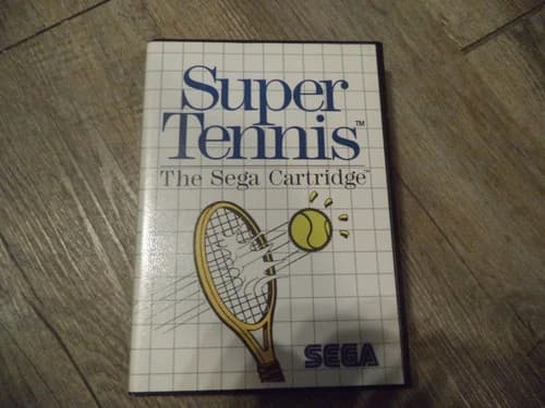 JEU SEGA MASTER SYSTEM - SUPER TENNIS (complet)