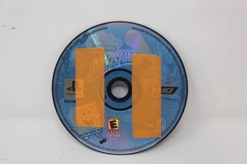 SpongeBob SquarePants Supersponge Sony Playstation 1 PS1 Disc Only