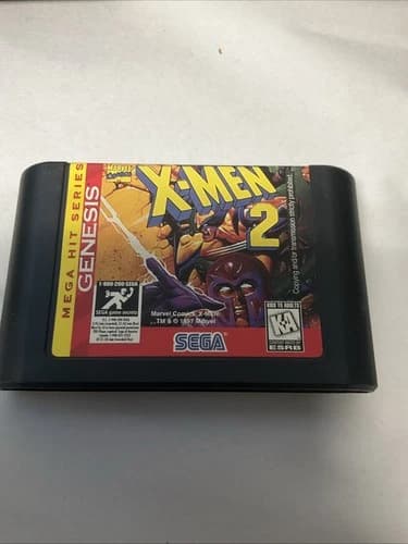 X-Men 2: Clone Wars (Sega Genesis, 1995) Cartridge Only Mega Hit Series TESTED